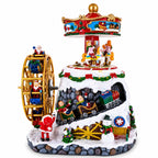 Musical Christmas Figurine with Rotating Motion Musical Figurines > Carousels La Vie Bien Musical Christmas Figurine with Rotating Motion