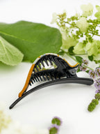Mustard Wildflower Arc Hair Clip by Ash & Rose