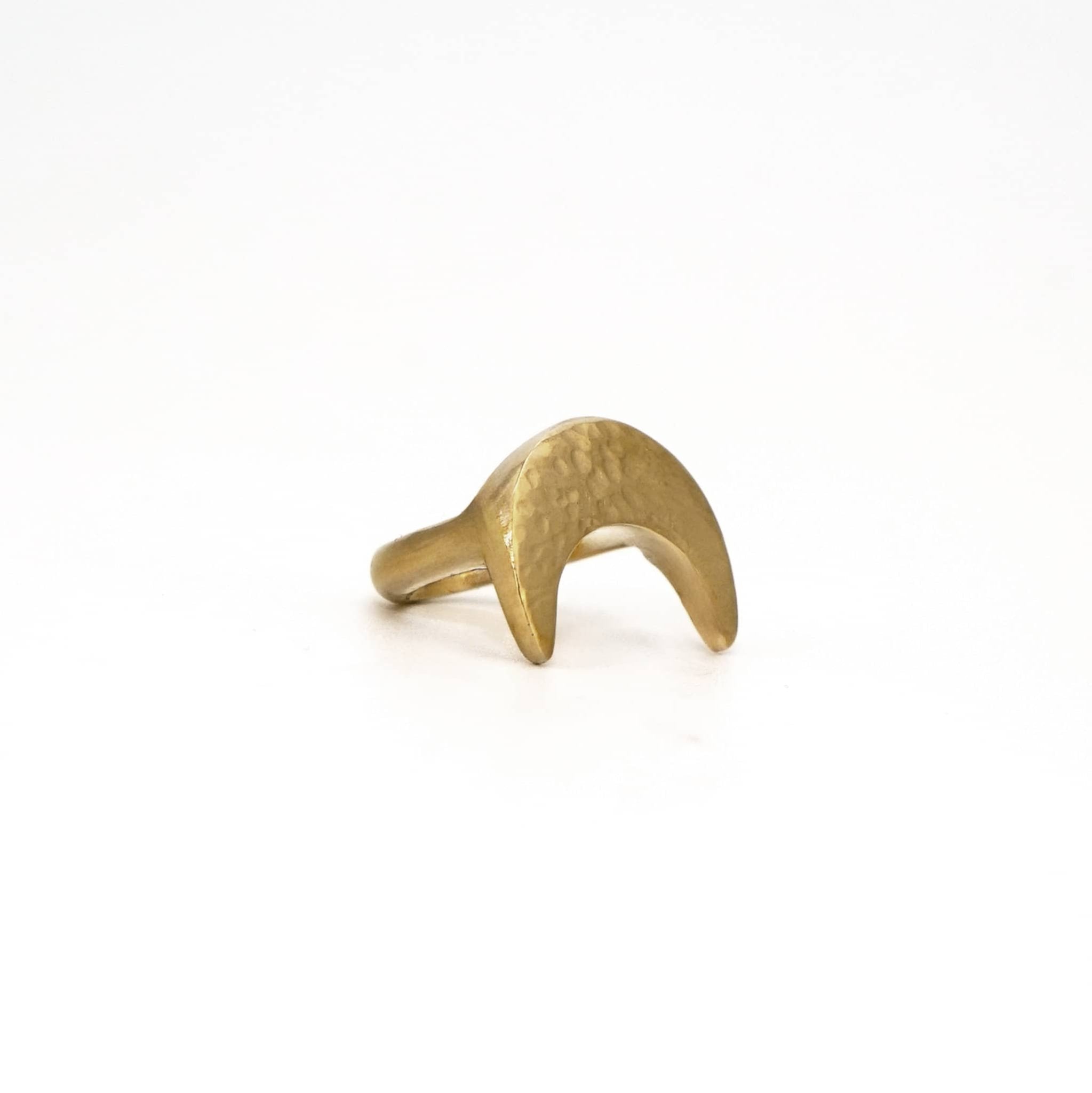 Mwenzi Crescent Moon Ring Rings La Vie Bien Mwenzi Crescent Moon Ring