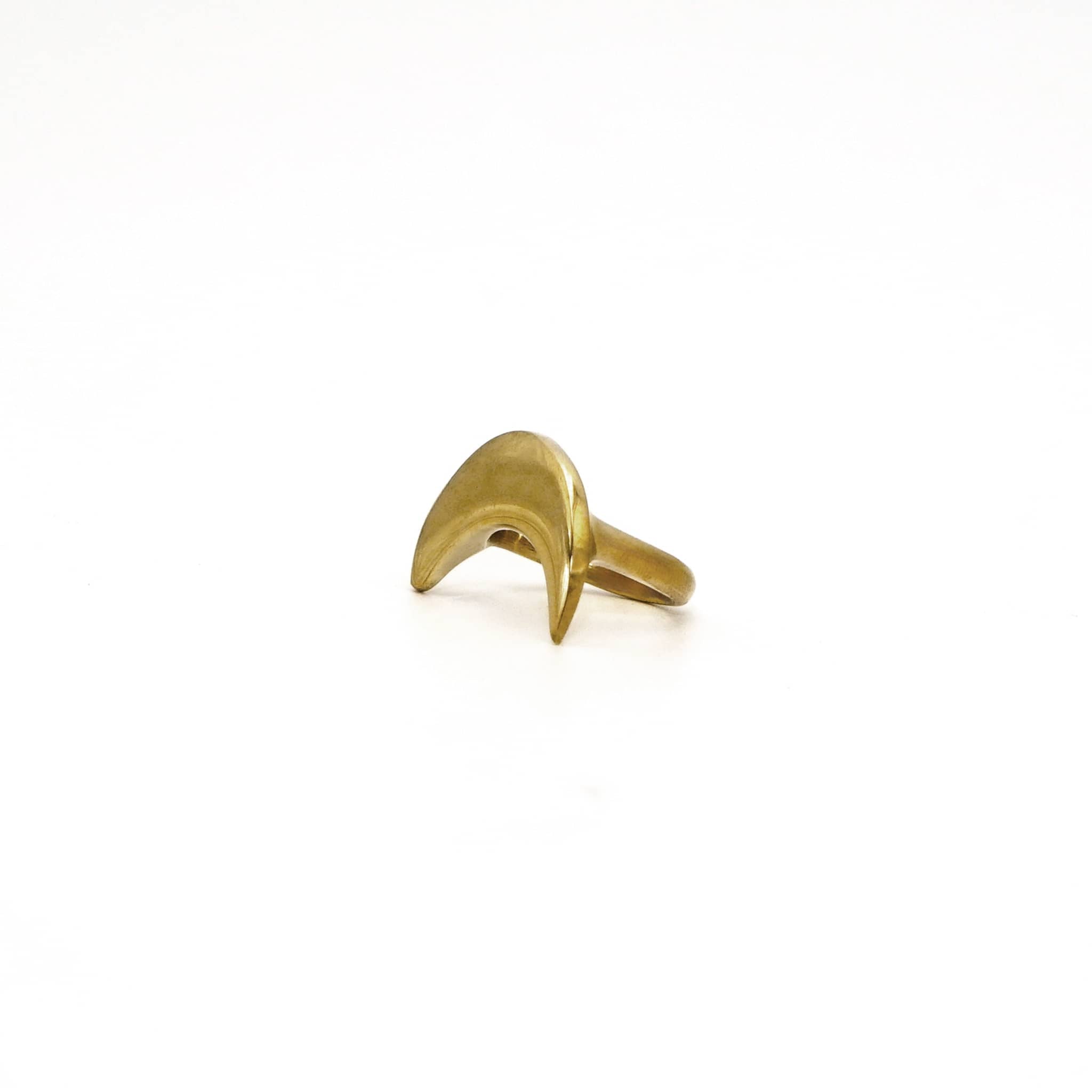 Mwenzi Crescent Moon Ring Rings La Vie Bien Mwenzi Crescent Moon Ring