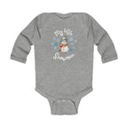 My little snowman baby bodysuit by Printify