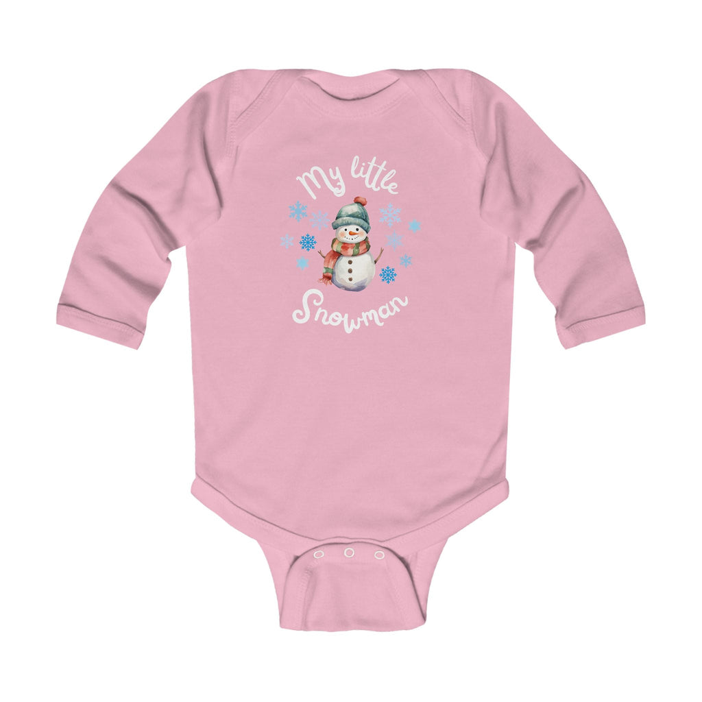 My little snowman baby bodysuit