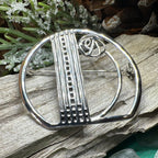 Myra Scottish Mackintosh Rose Brooch in Sterling Silver Brooch La Vie Bien Myra Scottish Mackintosh Rose Brooch in Sterling Silver