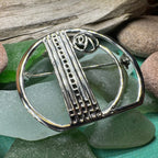 Myra Scottish Mackintosh Rose Brooch in Sterling Silver Brooch La Vie Bien Myra Scottish Mackintosh Rose Brooch in Sterling Silver