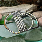 Myra Scottish Mackintosh Rose Brooch in Sterling Silver Brooch La Vie Bien Myra Scottish Mackintosh Rose Brooch in Sterling Silver