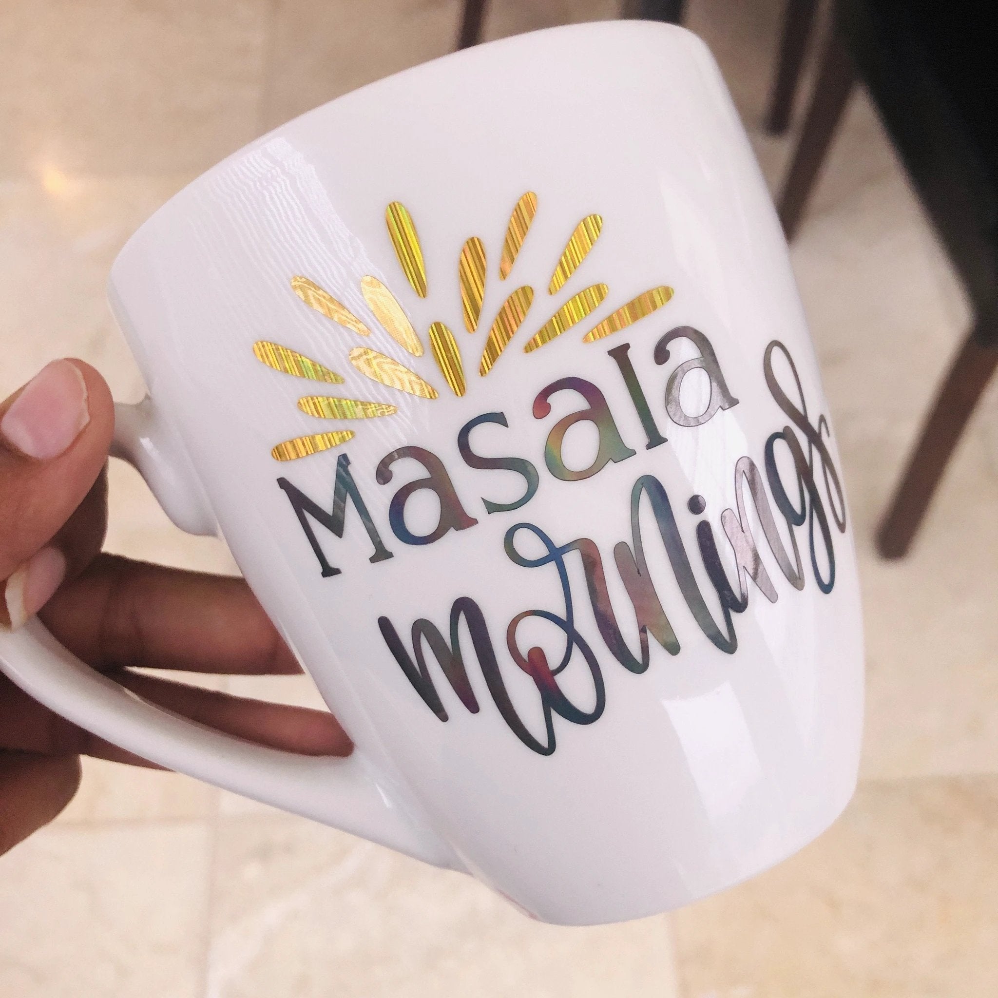 Masala Mornings Mug by Modern Desi