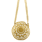 Nadia Crochet Round Crossover Purse - Guatemala Bags La Vie Bien Nadia Crochet Round Crossover Purse - Guatemala