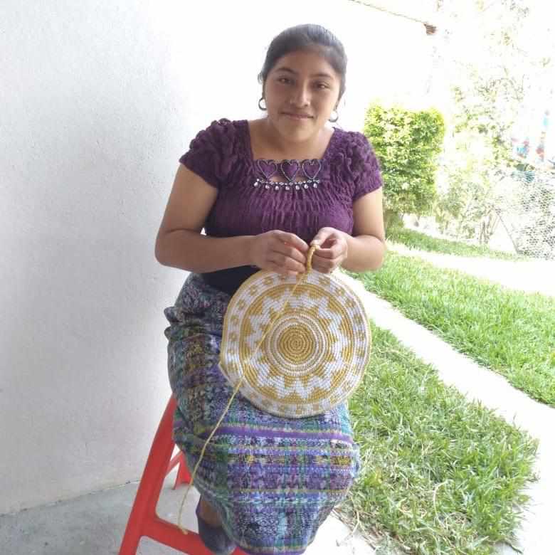 Nadia Crochet Round Crossover Purse - Guatemala Bags La Vie Bien Nadia Crochet Round Crossover Purse - Guatemala