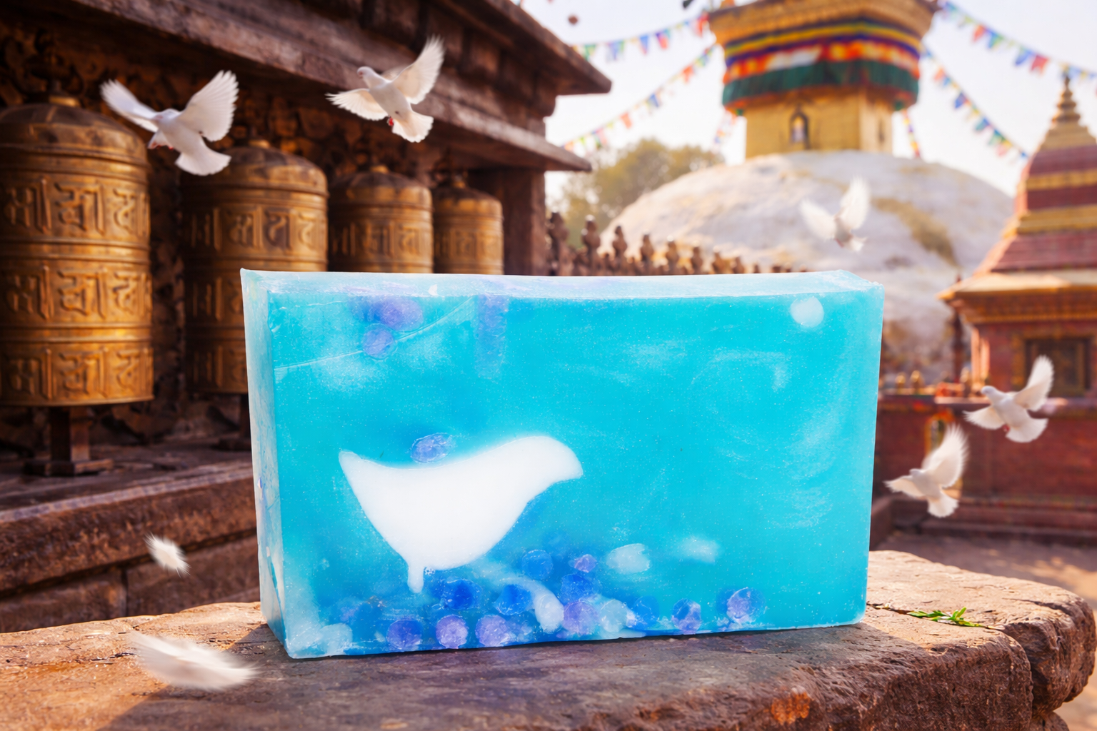 NAG CHAMPA SOAP SLICE 5.5 oz. AROMATHERAPY La Vie Bien NAG CHAMPA SOAP SLICE 5.5 oz.