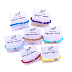 Namaste Chakra Elastic Tiger Eye Bracelet - Thailand Jewelry La Vie Bien Namaste Chakra Elastic Tiger Eye Bracelet - Thailand