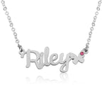 Name Necklace With Butterfly La Vie Bien Name Necklace With Butterfly