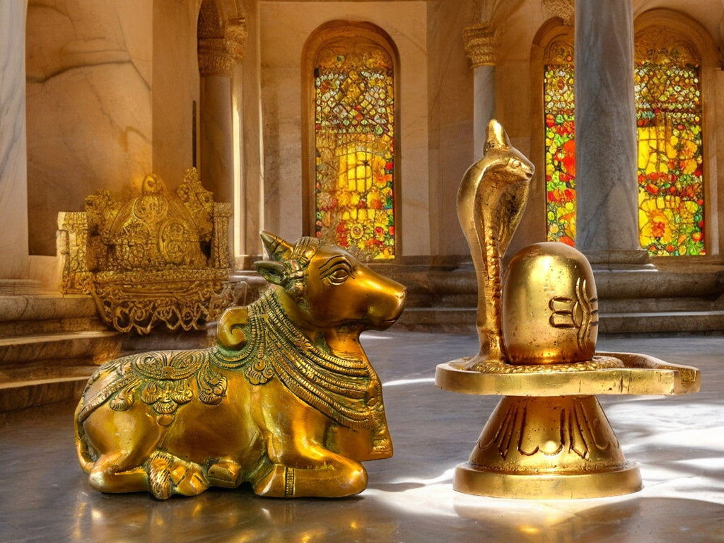 Nandi Idol Idols & Statues La Vie Bien Nandi Idol