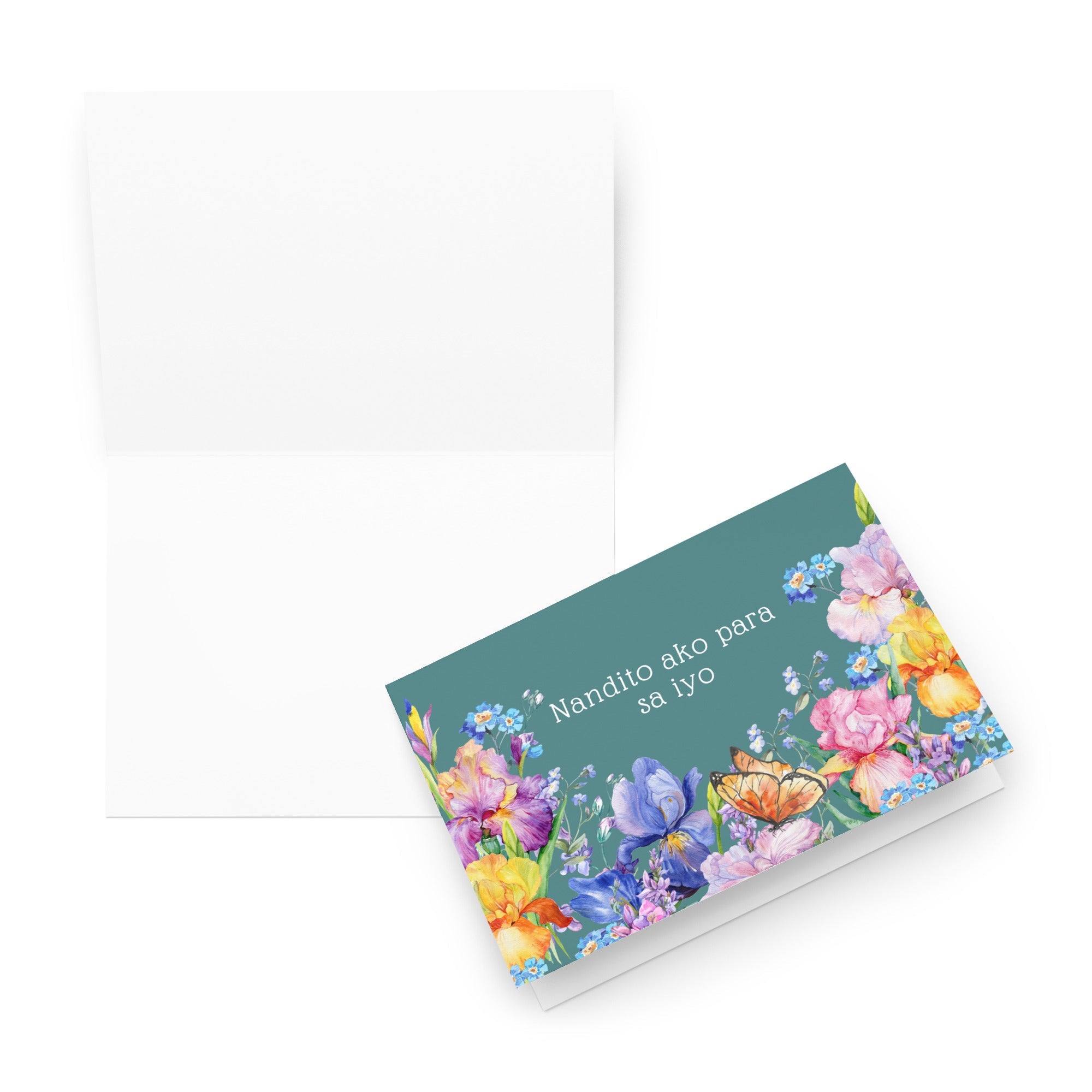 Nandito ako para sa iyo (I am here for you) Filipino comfort floral greeting card Greeting card La Vie Bien Nandito ako para sa iyo (I am here for you) Filipino comfort floral greeting card
