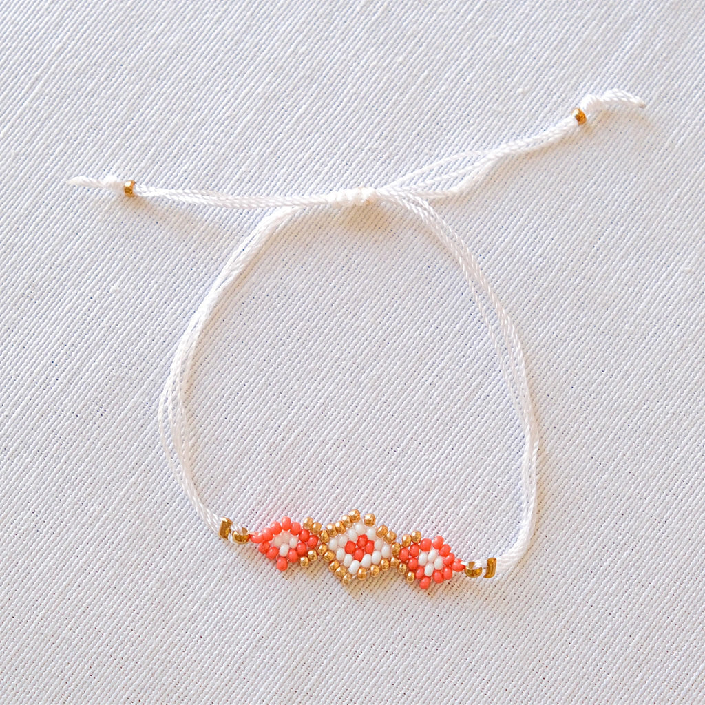 Naomi Seed Bead Bracelet by Upavim Crafts