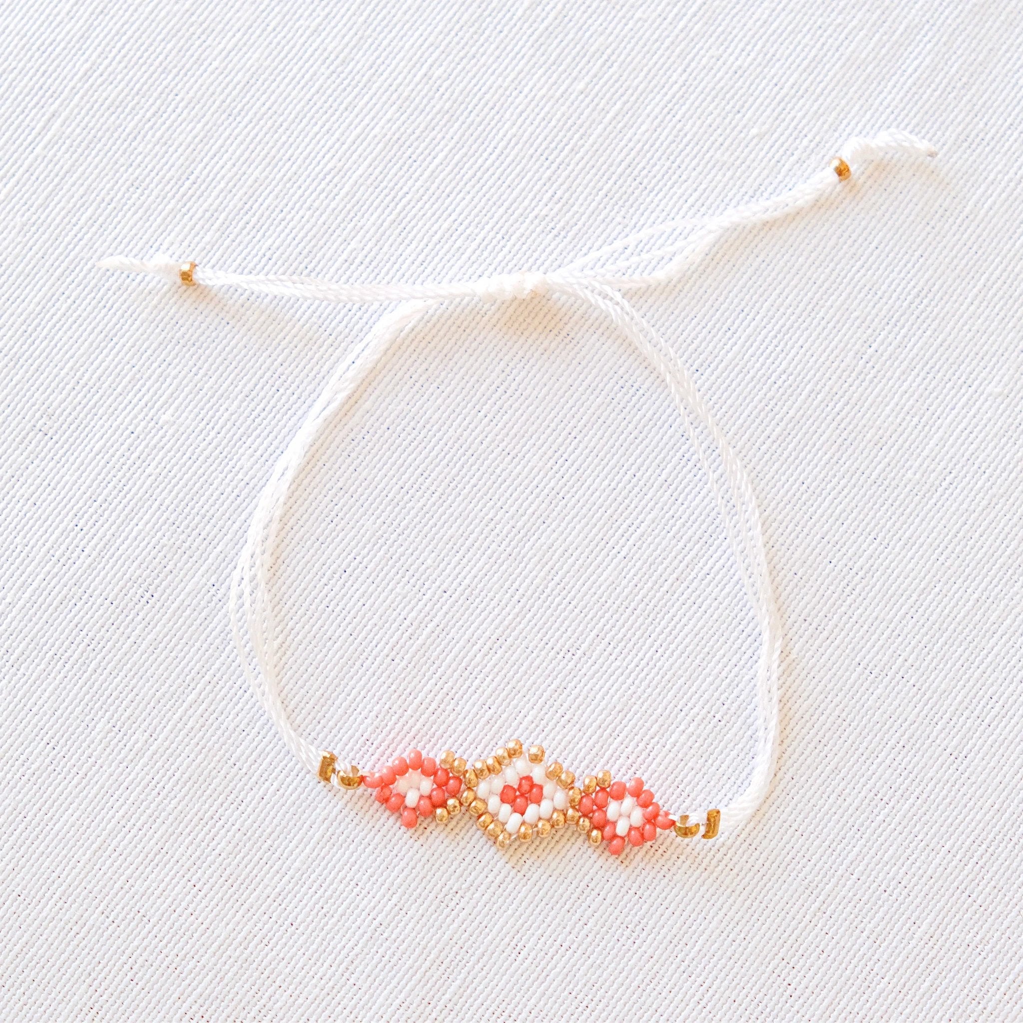 Naomi Seed Bead Bracelet by Upavim Crafts