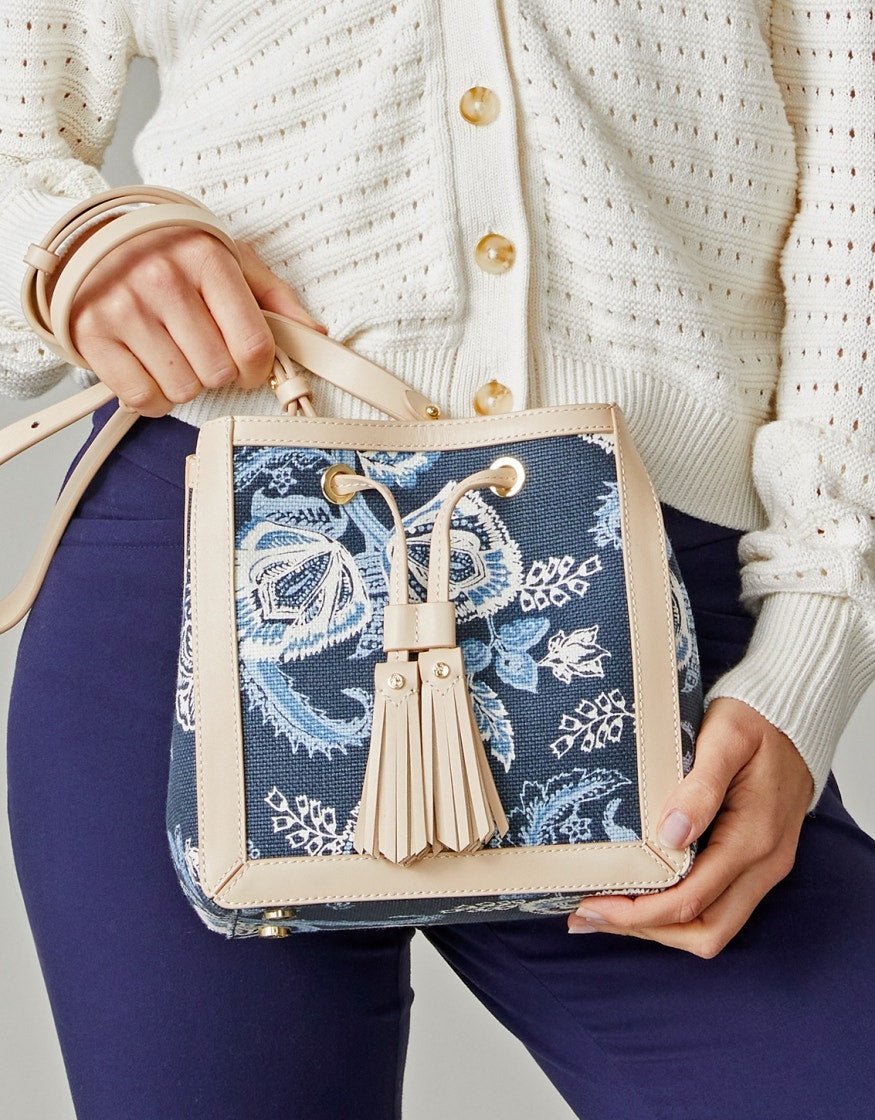 Natalie Drawstring - Oyster Factory Purses & Bags La Vie Bien Natalie Drawstring - Oyster Factory