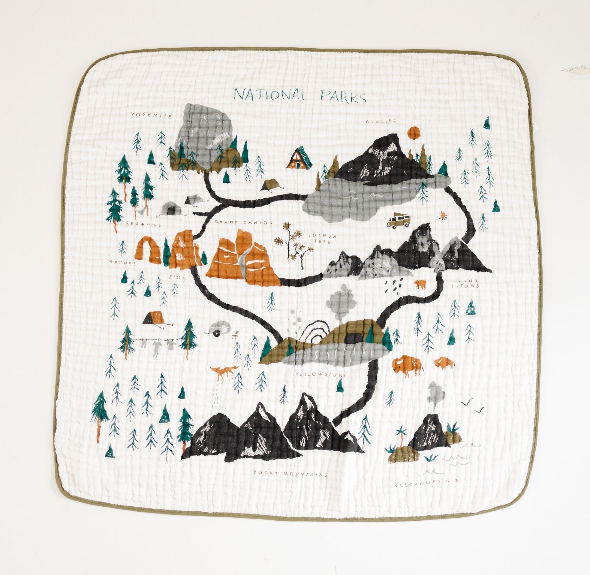 National Parks Quilt Quilts La Vie Bien National Parks Quilt