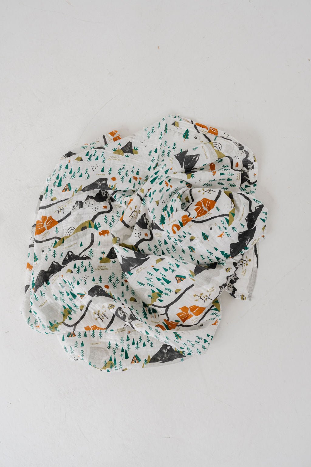 National Parks Swaddle (Mini Pattern) Swaddles La Vie Bien National Parks Swaddle (Mini Pattern)