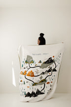 National Parks Throw Blanket Quilts La Vie Bien National Parks Throw Blanket