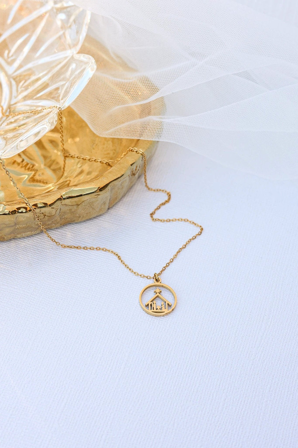 Nativity Necklace by Rose & Clay