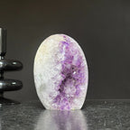 Natural Amethyst Quartz Geode Egg Amethyst Geodes La Vie Bien Natural Amethyst Quartz Geode Egg