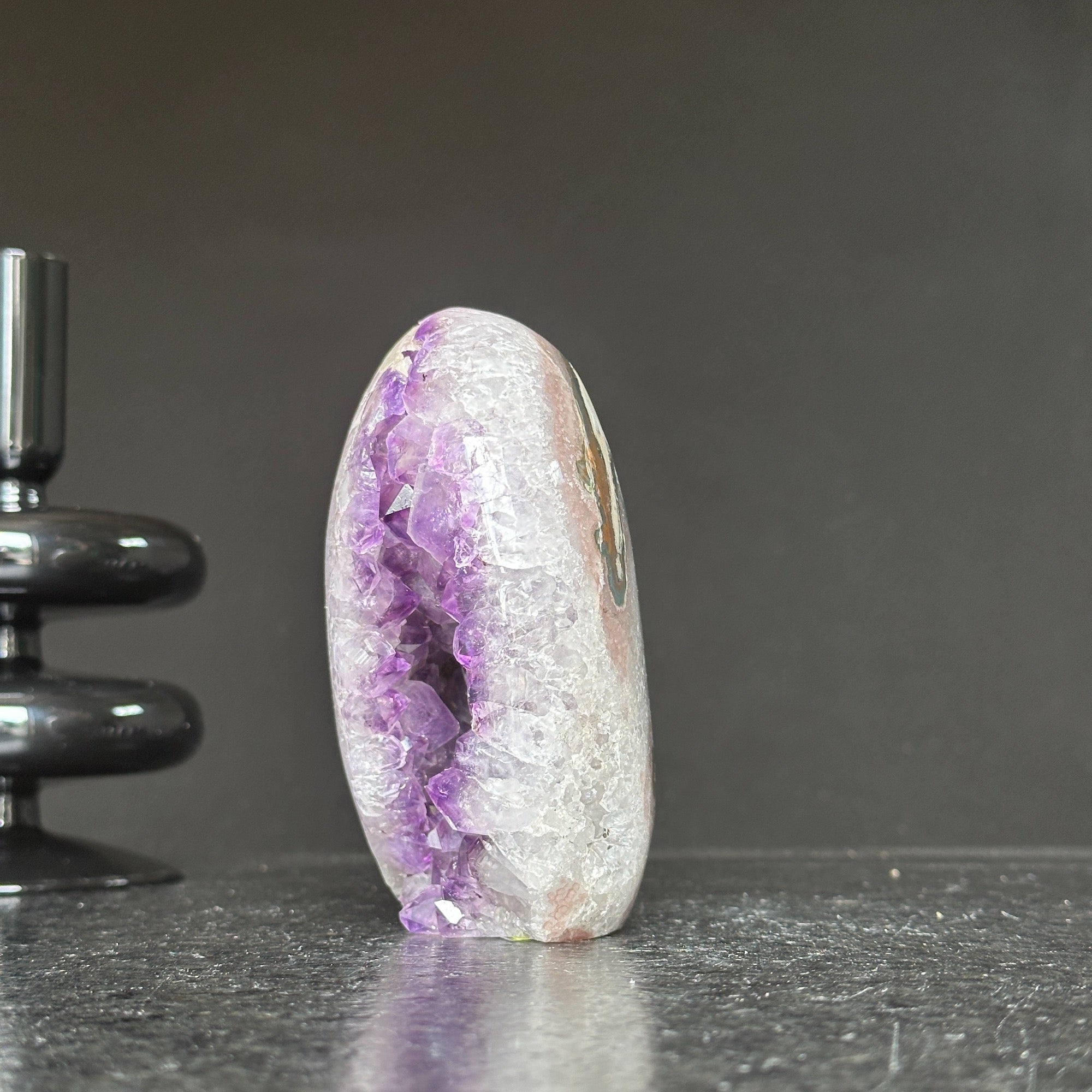 Natural Amethyst Quartz Geode Egg Amethyst Geodes La Vie Bien Natural Amethyst Quartz Geode Egg