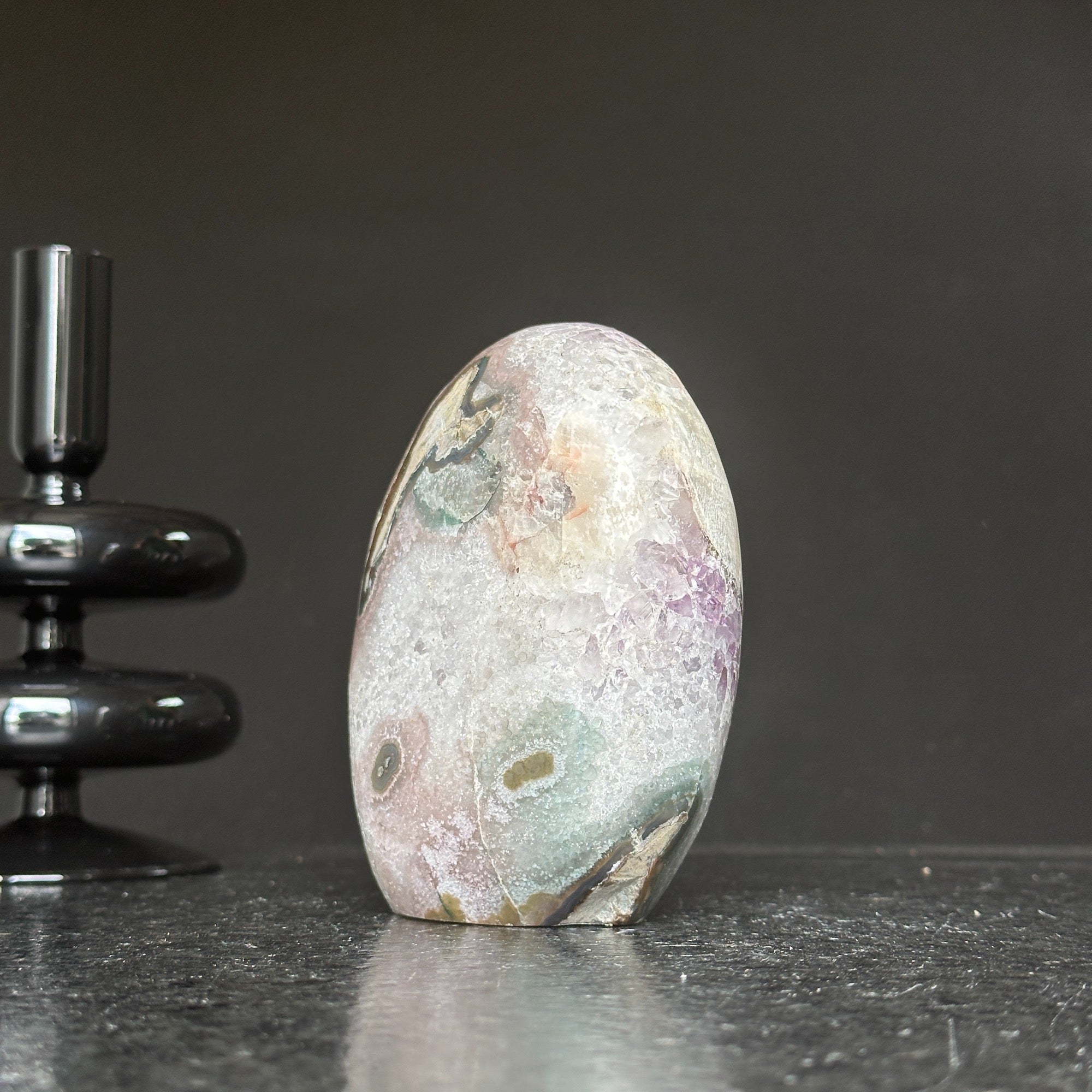 Natural Amethyst Quartz Geode Egg Amethyst Geodes La Vie Bien Natural Amethyst Quartz Geode Egg