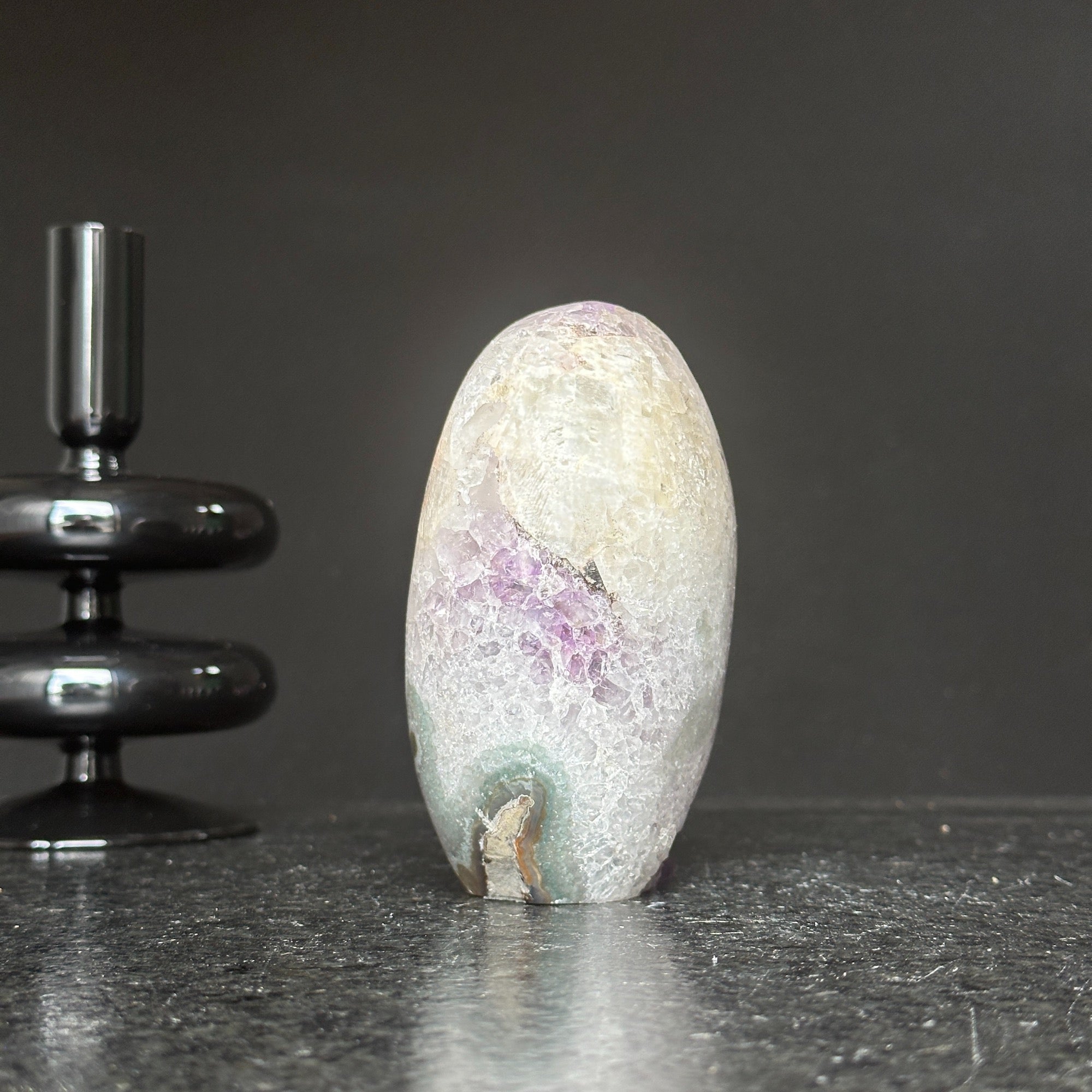 Natural Amethyst Quartz Geode Egg Amethyst Geodes La Vie Bien Natural Amethyst Quartz Geode Egg