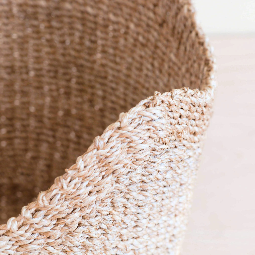 Natural Scallop Basket - Planter Basket | LIKHÂ by LIKHÂ