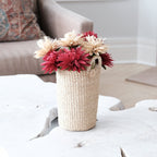 Natural Vase Basket - Handmade Baskets | LIKHÂ Baskets La Vie Bien Natural Vase Basket - Handmade Baskets | LIKHÂ