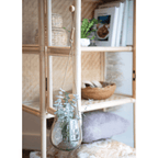 Natural Water Hyacinth Storage Baskets with Lids, Set of 3 by White Cliff Studio