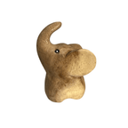 Natural Wood Elephant Butterfly ears by Music Frog Co