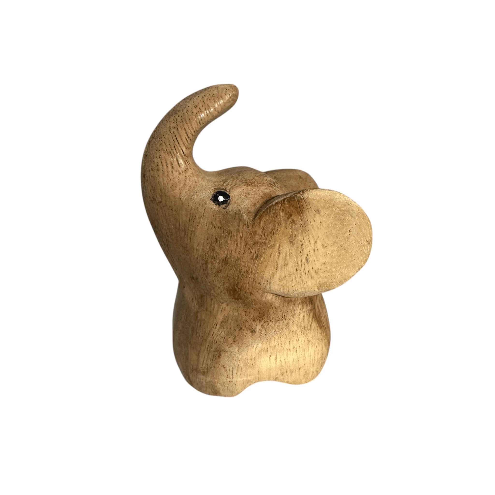 Natural Wood Elephant Butterfly ears by Music Frog Co