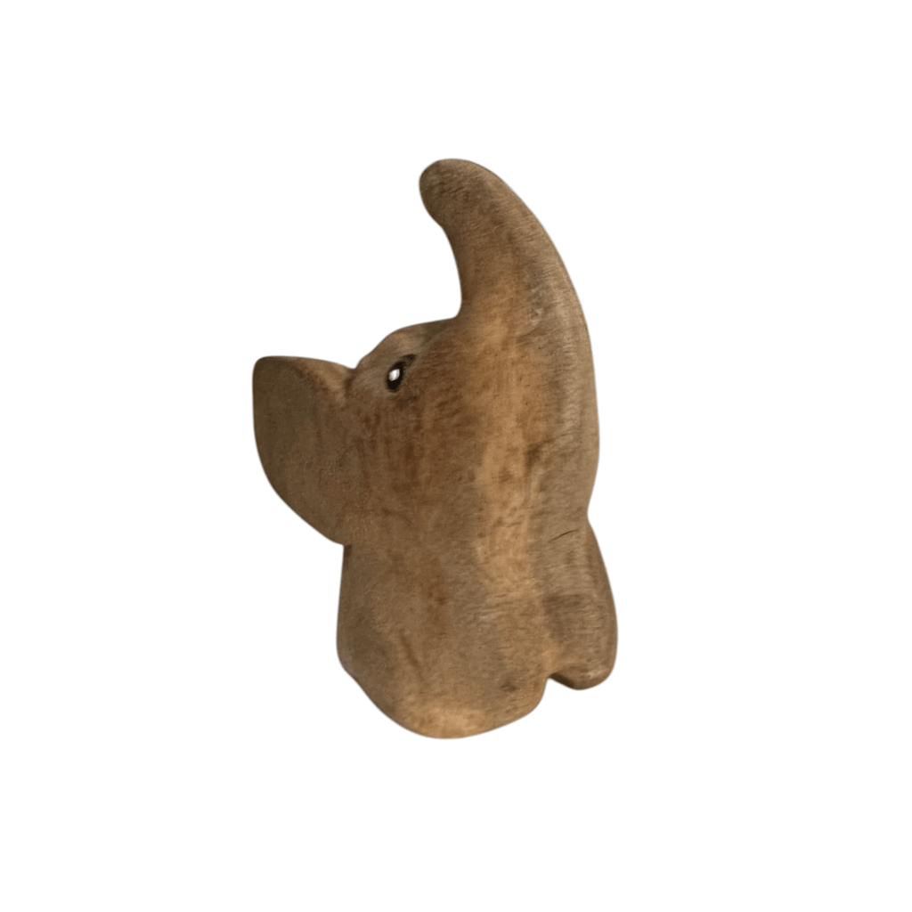 Natural Wood Elephant Butterfly ears by Music Frog Co