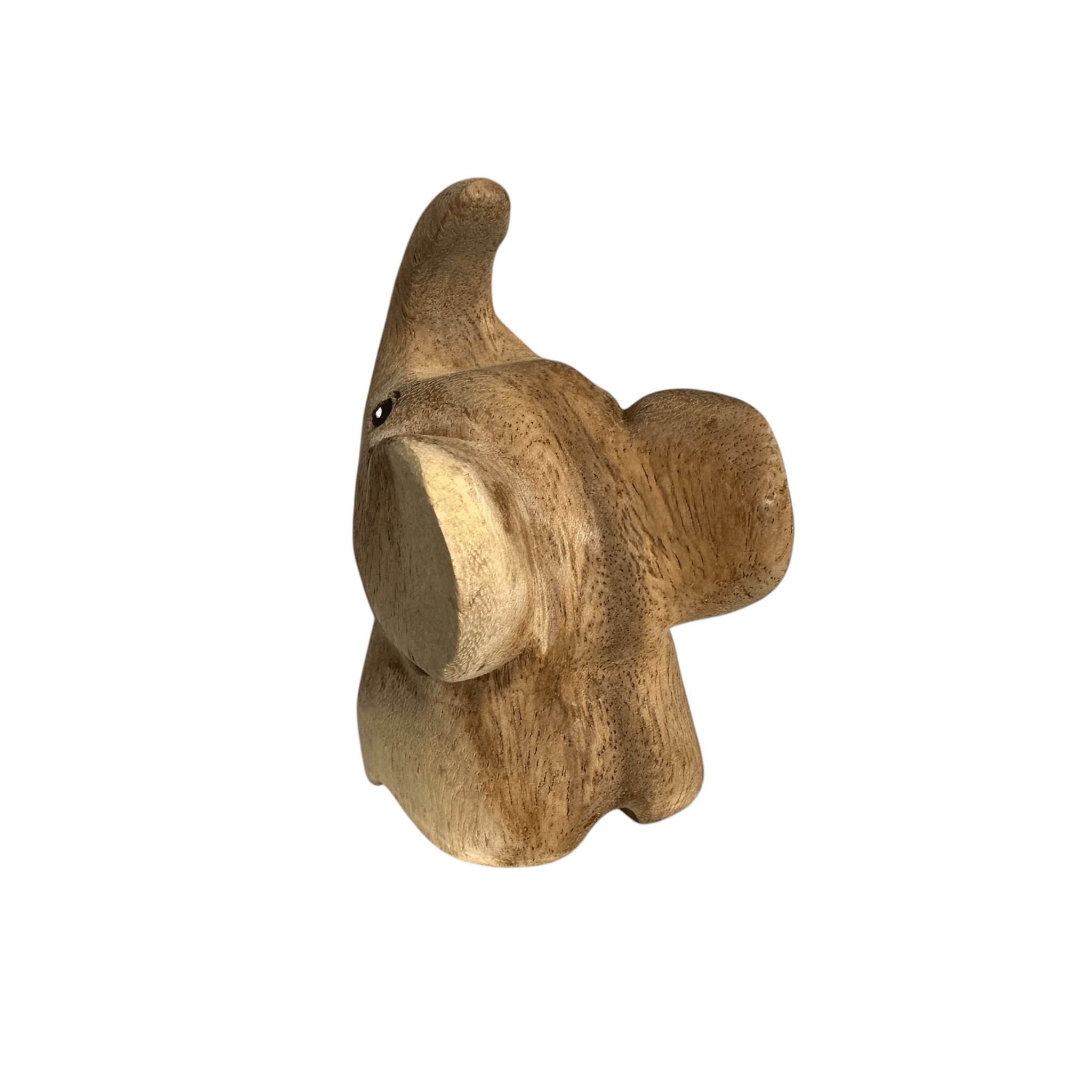 Natural Wood Elephant Butterfly ears by Music Frog Co