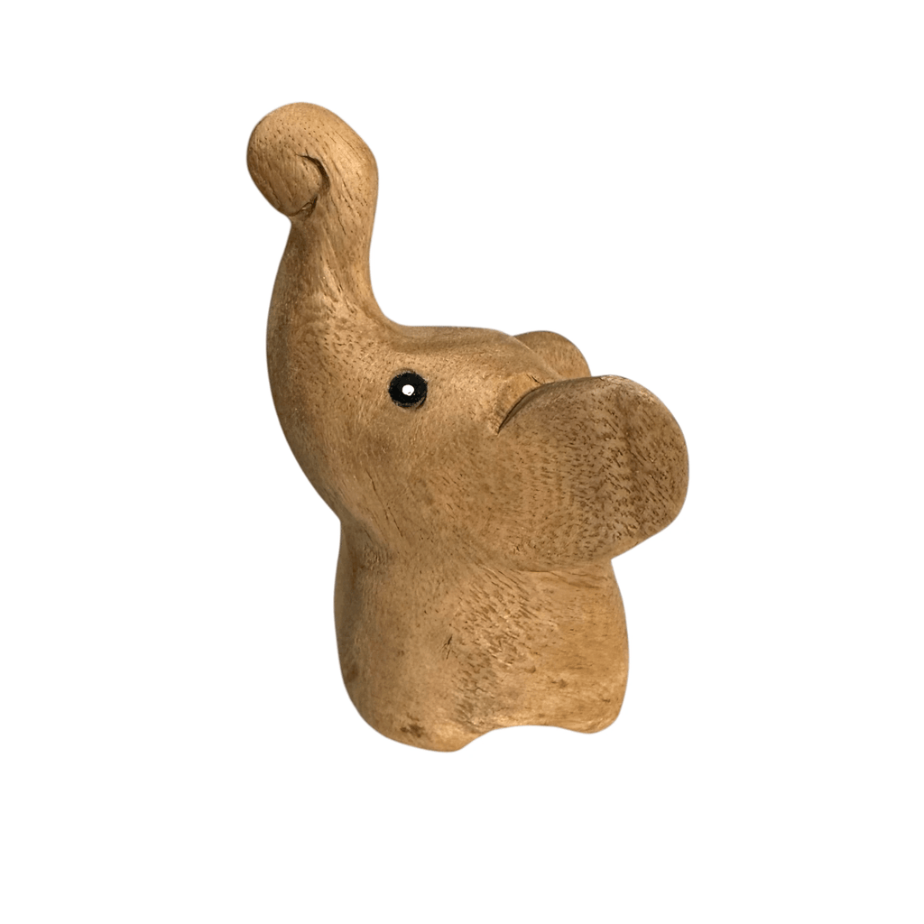 Natural Wood Elephant Wings Ears by Music Frog Co