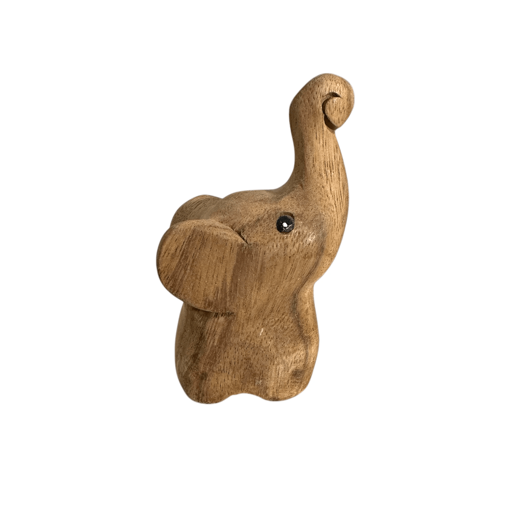 Natural Wood Elephant Wings Ears by Music Frog Co