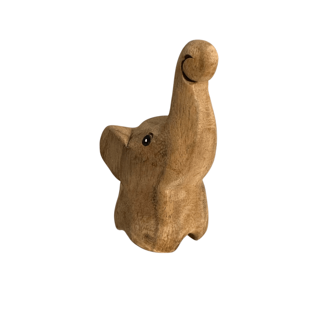 Natural Wood Elephant Wings Ears by Music Frog Co