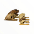 Natural wooden frog by Music Frog Co