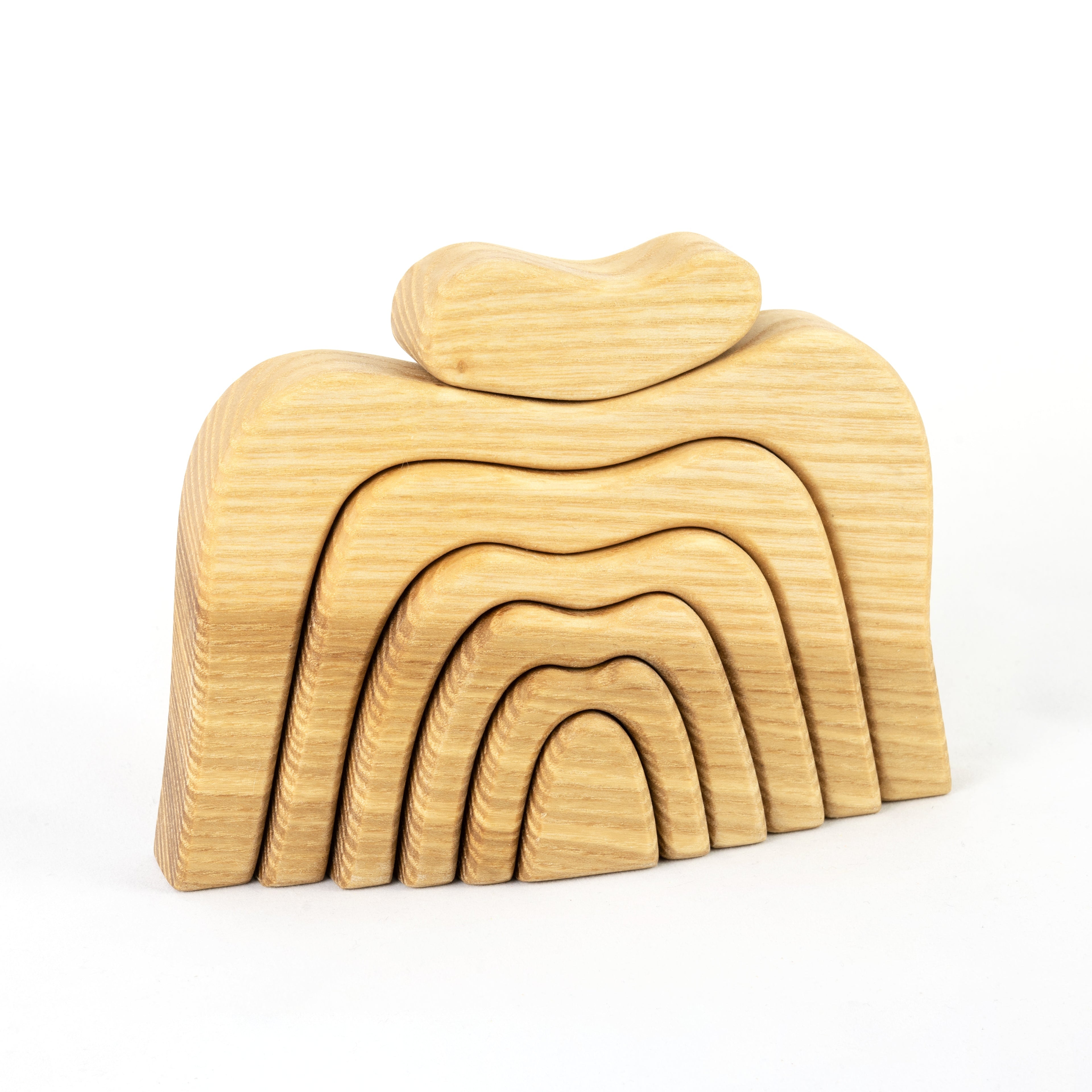 Natural Caves Wooden Stacking Toy