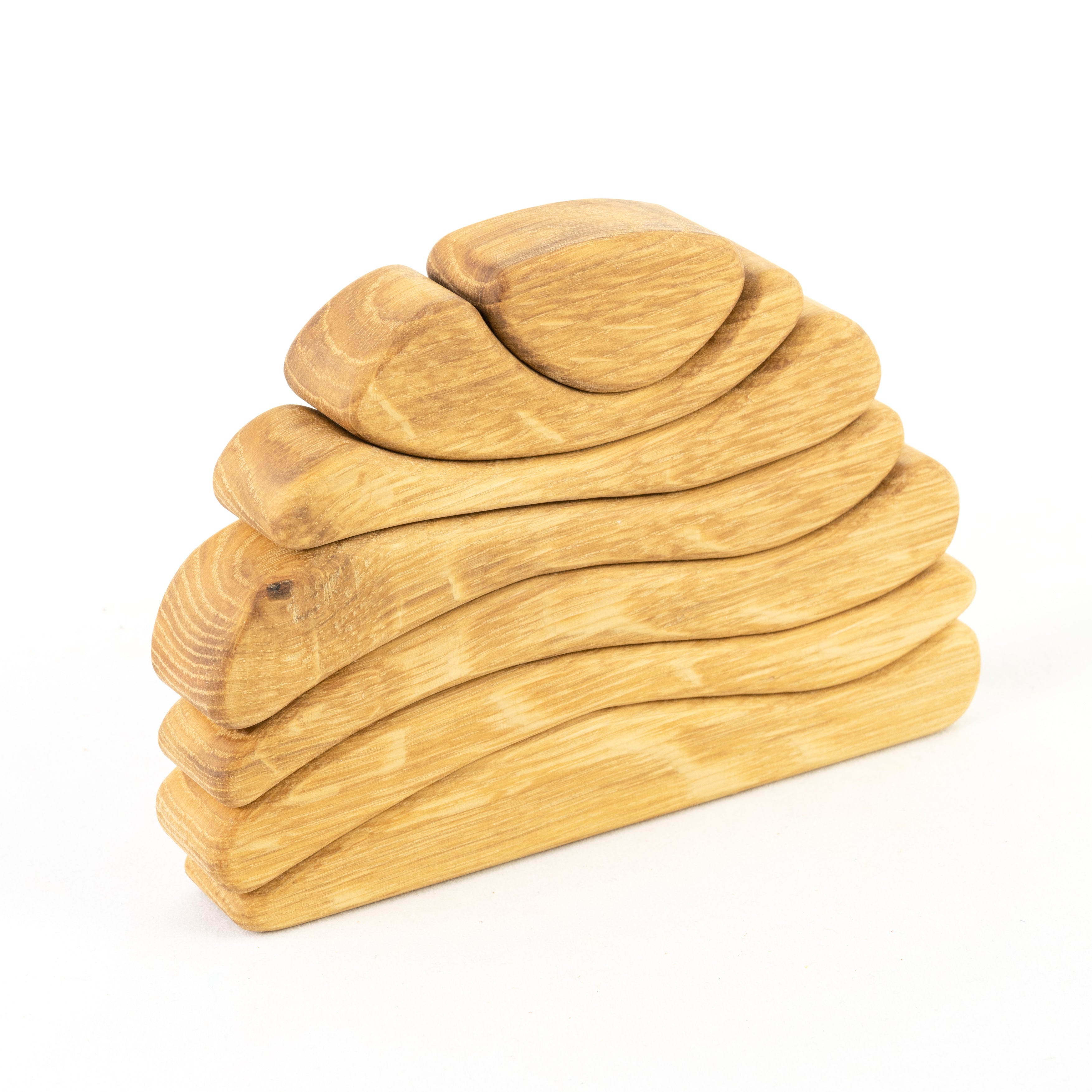 Natural Wood Stacking Toy