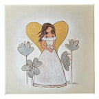 Nature Girl Painting Canvas Art La Vie Bien Nature Girl Painting