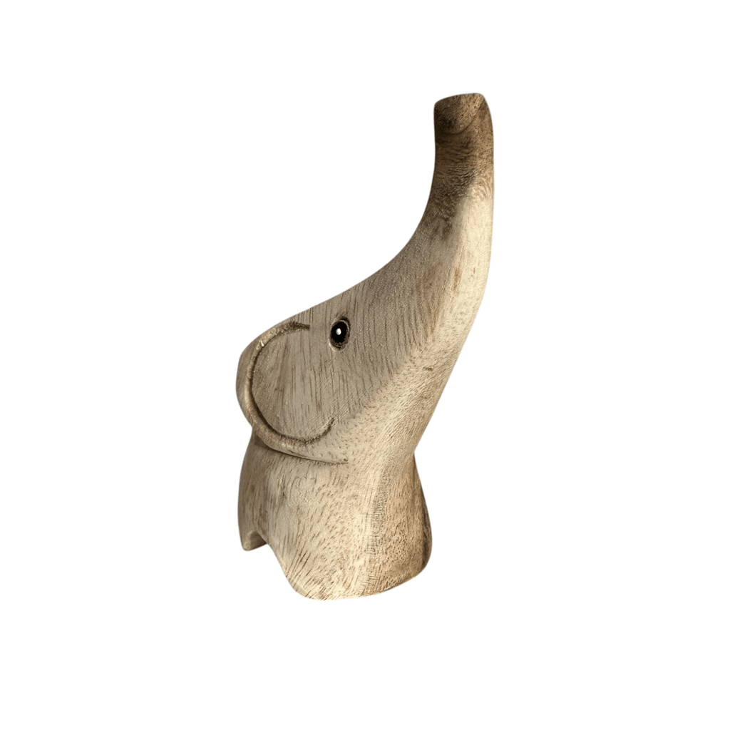 Natureal Wooden Chai Yo Elephant by Music Frog Co