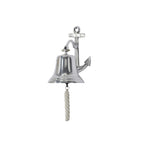 Nautical Silver Aluminum Anchor Wall Bell Bells La Vie Bien Nautical Silver Aluminum Anchor Wall Bell