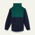 Navy Sherpa Zip up Jackets La Vie Bien Navy Sherpa Zip up