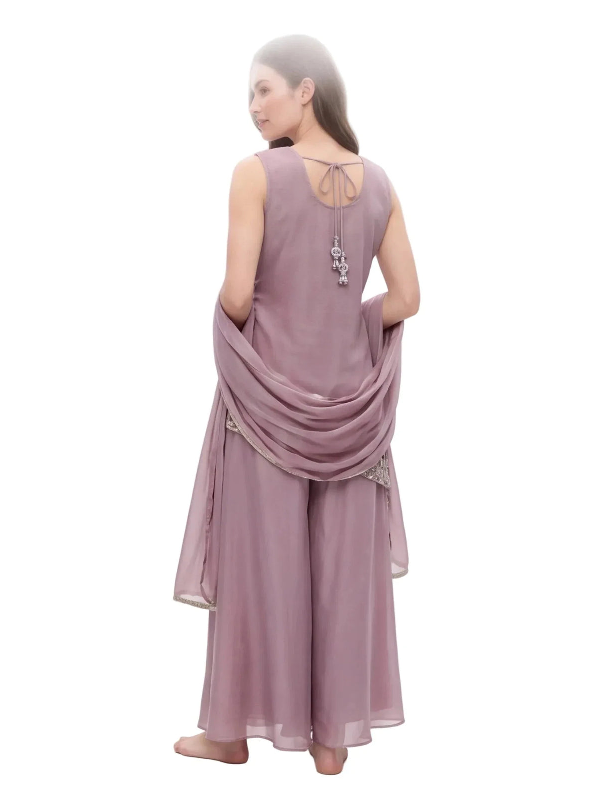 2077 - Heavy party wear sharara set