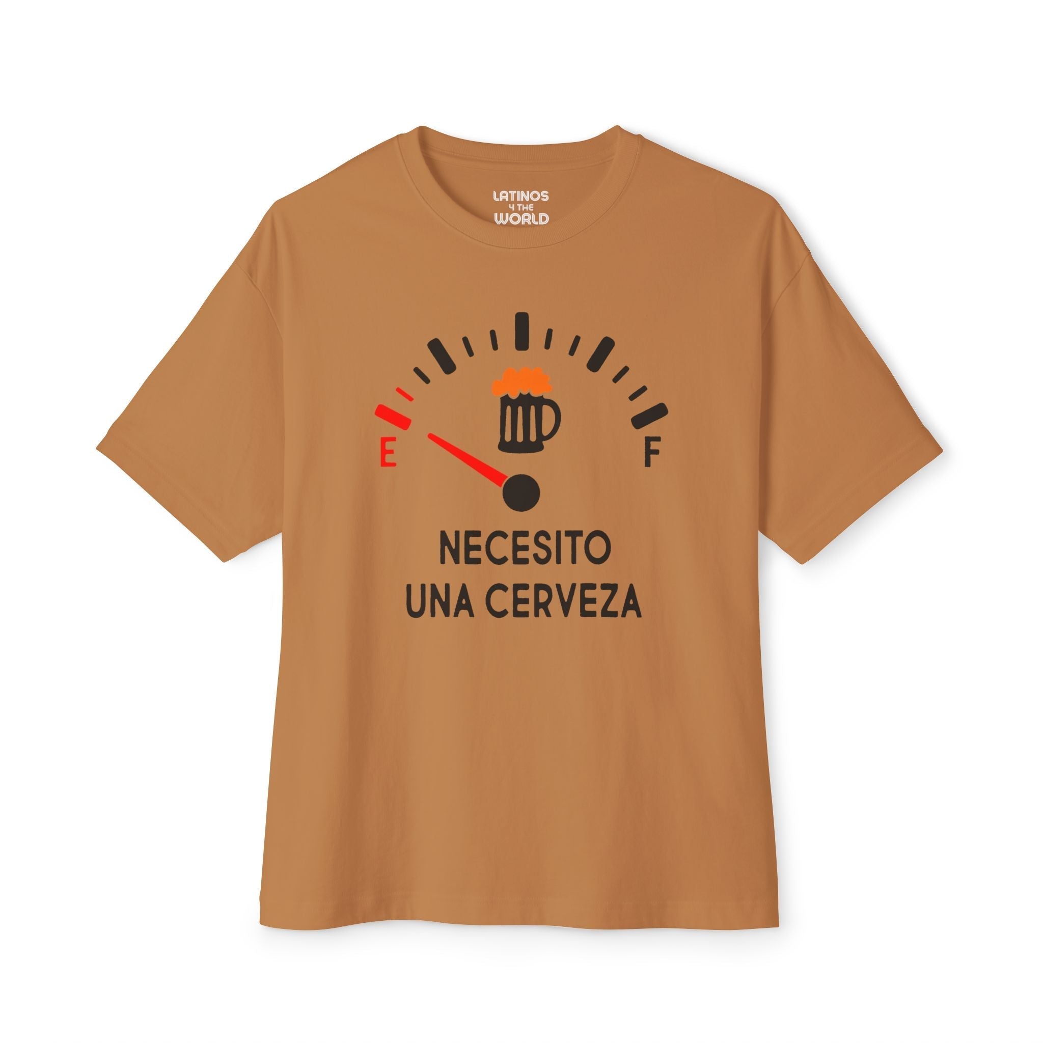 Necesito Una Cerveza Tank on E T-shirt | I Need A Beer, Gas Tank Empty Not Full, Funny Latino Meme T-shirts | Unisex - 3 Colors T-Shirt La Vie Bien Necesito Una Cerveza Tank on E T-shirt | I Need A Beer, Gas Tank Empty Not Full, Funny Latino Meme T-shirts | Unisex - 3 Colors