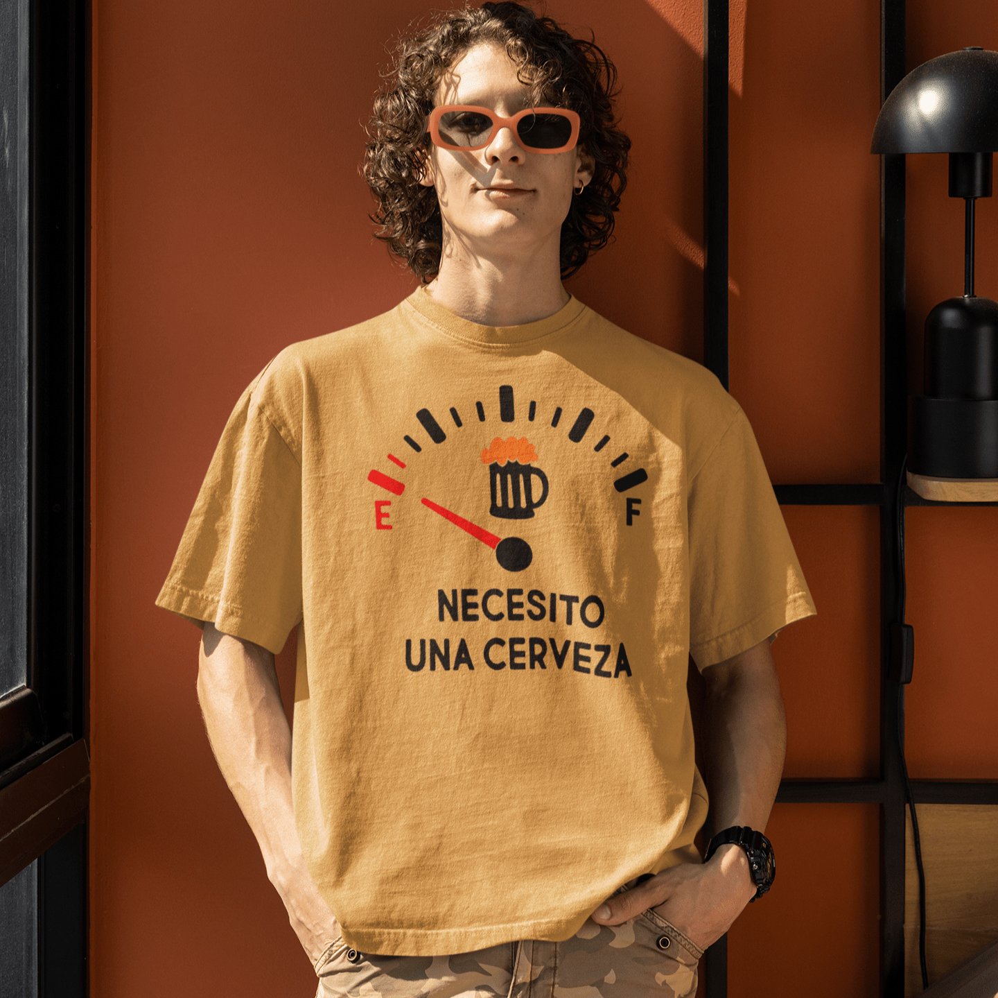 Necesito Una Cerveza Tank on E T-shirt | I Need A Beer, Gas Tank Empty Not Full, Funny Latino Meme T-shirts | Unisex - 3 Colors T-Shirt La Vie Bien Necesito Una Cerveza Tank on E T-shirt | I Need A Beer, Gas Tank Empty Not Full, Funny Latino Meme T-shirts | Unisex - 3 Colors