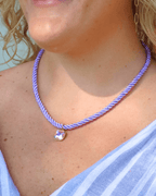Necklace - Tailyn Rope Lavender