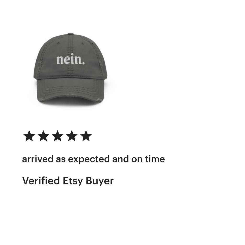 Nein. German embroidered baseball Hat - funny distressed trucker cap for German speakers Accessories La Vie Bien Nein. German embroidered baseball Hat - funny distressed trucker cap for German speakers